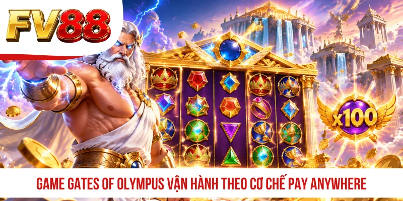 Game Gates of Olympus vận hành theo cơ chế Pay Anywhere